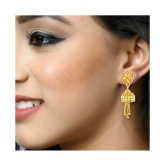 Vighnaharta Traditional Wedding waer Jhumki Earring Alloy Gold  Plated Jhumka for Women and Girls - Golden