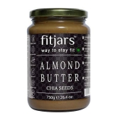 FITJARS Almond Butter with Chia Seeds 750 gm