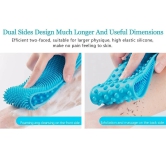 Silicone Back Scrubber Exfoliating Bath Brush for Dead Skin Removal