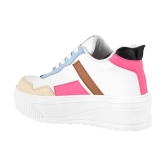 Shoetopia White Women''s Sneakers - None