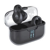 VERONIC Ear Clip Bluetooth True Wireless (TWS) In Ear 30 Hours Playback Fast charging,Powerfull bass IPX4(Splash & Sweat Proof) Assorted