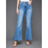 Miss Chase - Light Blue Denim Wide Leg Womens Jeans ( Pack of 1 ) - None