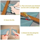 Upgrade Glass Cutter Tool with Oil Feed & Carbide Tip