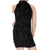 4jstar Girl's Black Dress