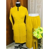 Charvi Superior Woolen Sets-Free Size up to XL / Yellow