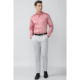 Men Pink Regular Fit Formal Full Sleeves Formal Shirt