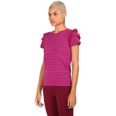 Sugr - Cotton Blend Pink Women's Regular Top ( Pack of 1 ) - None