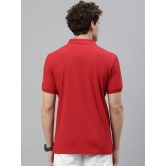 TVS Racing Polo Tshirt Polyester Red Blue