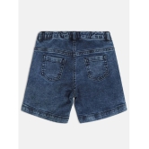 MINI KLUB - Blue Cotton Girls Shorts ( Pack of 1 ) - None