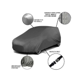 CARNEST Car Body Cover for Chevrolet Spark [2007-2012] Without Mirror Pocket ( Pack of 1 ) , Grey