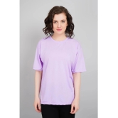 PPTHEFASHIONHUB Lavender Cotton Womens T-Shirt ( Pack of 1 ) - None