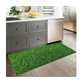 Revexo - Anti-skid Plastic Door Mat ( 40 X 60 cm ) Single - Green - Green