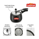 LEORON HANDI 3 L Hard Anodized InnerLid Pressure Cooker With Induction Base