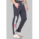 LEEBONEE Charcoal Polyester Mens Trackpants ( Pack of 1 ) - None