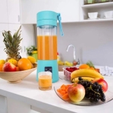 Portable USB Electric Juicer - 6 Blades (Protein Shaker)  by Ruhi Fashion India