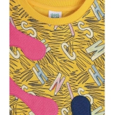 MINIKLUB YELLOW SWEAT SHIRT For KIDS GIRLS - None