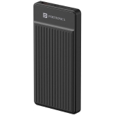 Portronics 10000 -mAh 12W Li-Polymer Power Bank - Black