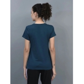 Dollar Navy Cotton Blend Regular Fit Womens T-Shirt ( Pack of 1 ) - None