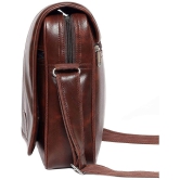 samtroh Brown P.U. College Bag - Brown