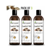 Fortunate Anti Hair Fall Castor Oil 300 ml ( Pack of 3 )