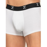 XYXX - White Modal Mens Trunks ( Pack of 1 ) - None