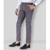 SREY - Grey Polycotton Slim - Fit Men's Chinos ( Pack of 1 ) - None