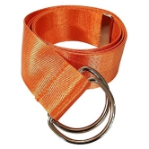 Livosorb - Orange Nylon Mens Casual Belt ( Pack of 1 ) - Free Size