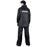 Goodluck Raincoat Set - Black - None