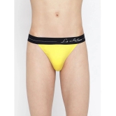 La Intimo Cotton Mens Bikini ( Yellow ) - None