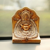 Artarium Car Dashboard Resin Khatu Shyam Idol Home Decor Item Khatu Shyam Murti Statue for Gift (Pack-1) Height 3.93 inch