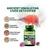 Himalayan Organics Milk Thistle Extract Detox Supplement With 800Mg Of Silybum Marianum 60 Veg Caps