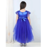 Toy Balloon Kids Blue Net Girls Frock ( Pack of 1 ) - None