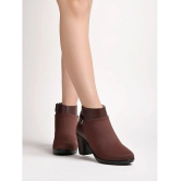 Shoetopia Brown Women''s Ankle Length Boots - None