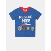 Colt - Blue Cotton Blend Boys T-Shirt ( Pack of 1 ) - None