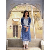 Moroccan Printed Pakistani Kurta Pant and Dupatta set-S