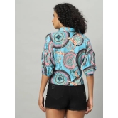 FUNDAY FASHION Women Regular Fit Printed Casual Satin Shirt