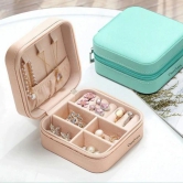 Compact and Chic Jewelry Storage Box-Green