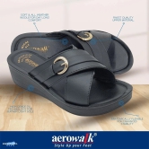 Aerowalk Black Womens Flats - None