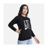 CHOZI Fleece Women''s Non Hooded Sweatshirt ( Black ) - None