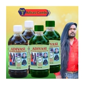 Growkesh Adivasi Bhringraj Hair Oil and Hair Shampoo Combo Pack for Healthy Scalp Care