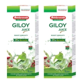 Baidyanath Natural Giloy Juice Liquid 1 l Pack Of 2