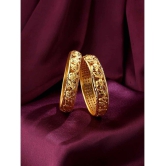 Jewar Mandi - Gold Kada Set ( Pack of 1 ) - None