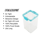 PearlPet - Blue Polyproplene Food Container ( Pack of 4 ) - Blue