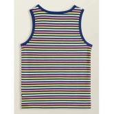 XY Life - Multi Color Cotton Striped Boys Vest ( Pack of 2 ) - None