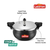 LEORON All One Cook Smart 5.5 L Hard Anodized OuterLid Pressure Cooker With Induction Base