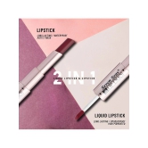 Seven Seas 2 in 1 Lipstick | Full Coverage | Comfortable | 2 in 1 | Lipstick + Liquid Lipstick