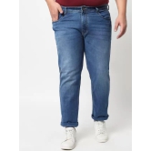 Men Slim Mid Rise Blue Jeans