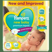 Pampers New Baby Upto 5Kg, 24 Pcs