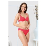 Everyde by Amante Cotton T-Shirt Bra - Pink Single - 34D