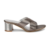 Ishransh - Silver Women's Slip On Heels - None